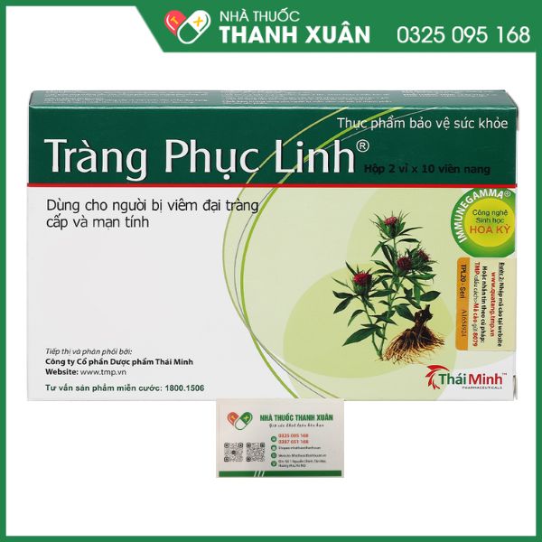 Tràng Phục Linh hỗ trợ giảm hội chứng ruột kích thích